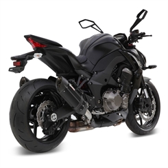 Kawasaki Z1000 Årg. 2014-2020 Mivv Suono Black Slip-on MC Udstødning
